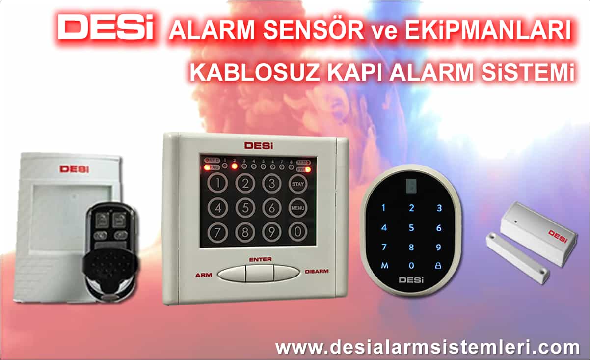 Desi Alarm Sistemi Parçaları