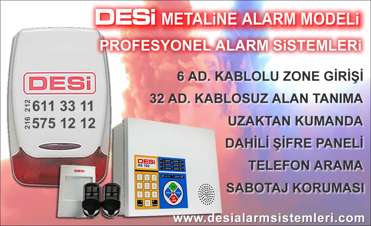 Desi Metaline Ev & İşyeri Alarmları