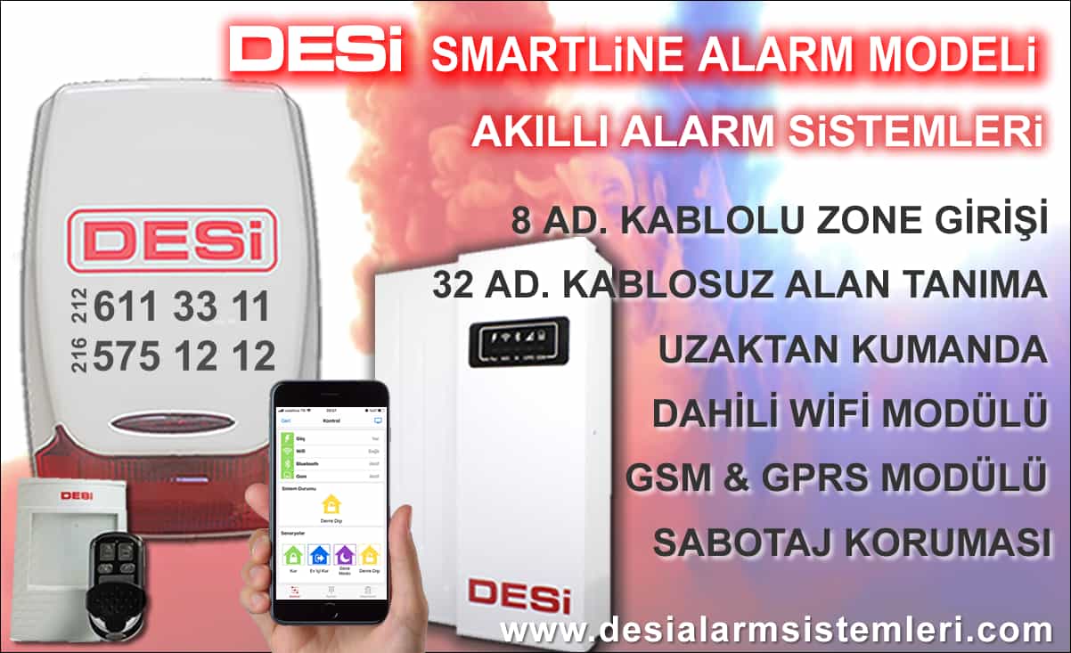 Desi Smartline İOT akıllı Alarm