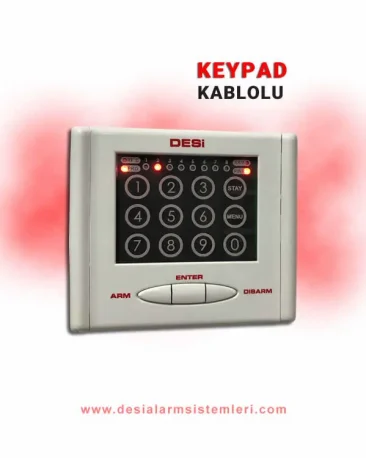 Desi Keypad Şifre Paneli Kablolu